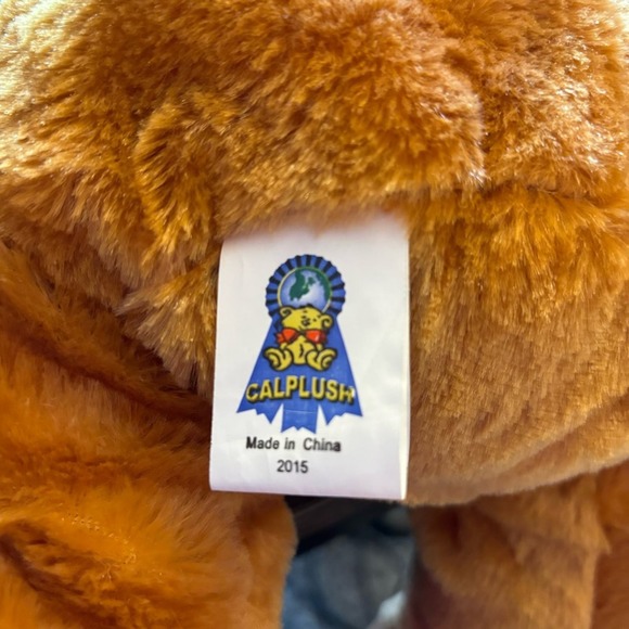 CalPlush Golden Brown Stuffed Monkey - Picture 5 of 5
